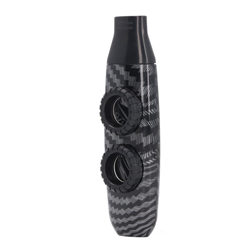 Kazoo-Flöte, Doppellochflöte, verstellbares Musikalisches Blasinstrument mit Membran zum Spielen