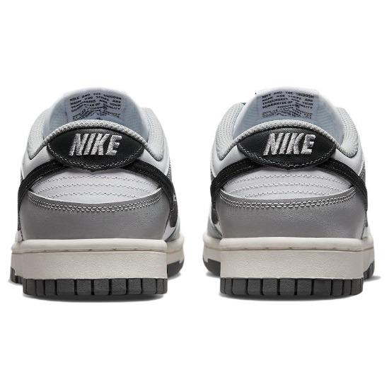 Nike Dunk Low Light Smoke Grey Damen Sneaker Weiß Schwarz DD1503-117