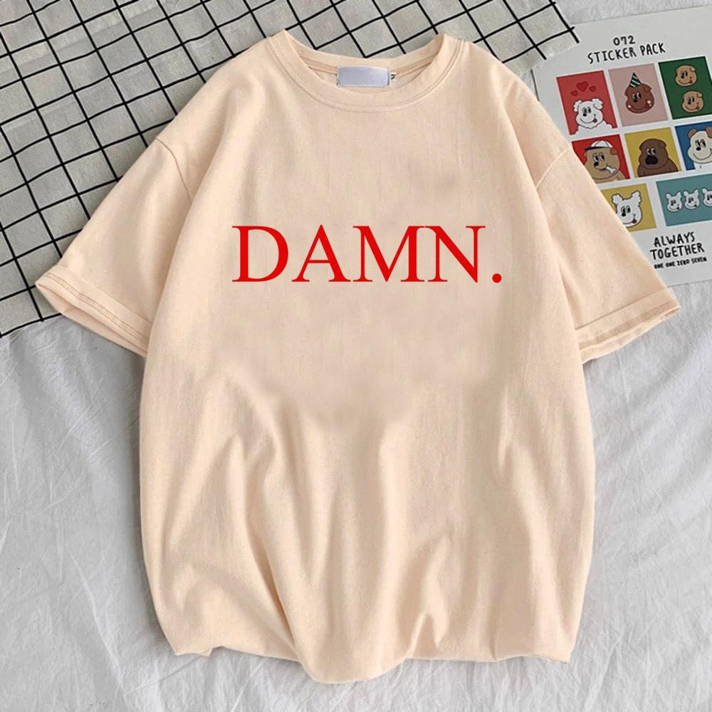 Kendrick Lamar Top T-Shirts Teenager koreanische Kleidung Ästhetik Harajuku Trendiges Streetwear-Shirt Grafik 2000er Frauen Hip Hop Gothic