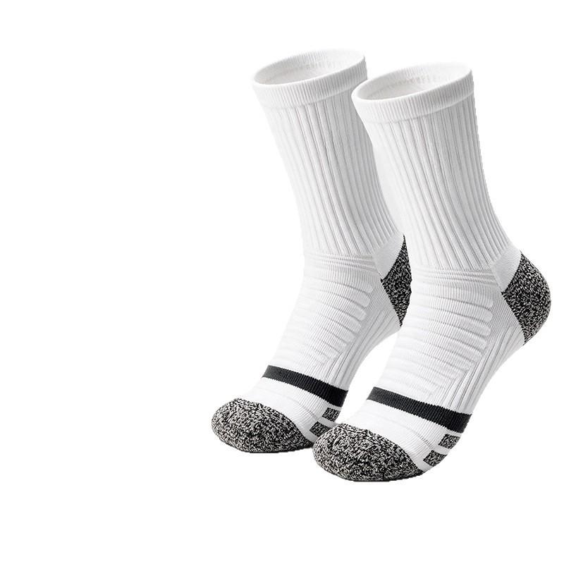 Men Women Sports Socks Basketball Volleyball Running Gym Anti-Slip Shock Absorbing Moisture Wicking Breathable Antibacterial