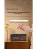 Stylish Wooden LED Digital Alarm Clock with Charging Port