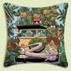 NNinja Turtles Pillow Covers Cartoon Sofa Decorative Home Doublesided Printing Short Plush Cute Cushion Cover