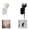 Suporte de Arandela de Parede para Velas Suporte de Vela Moderno para Interior Casa de Campo Banheiro