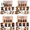 Sammlerstück Perlenkunst 3D Perlen Hochlandkuh Bausatz für Erwachsene, Kleine Tiere, DIY-Bausatz, Bastelset Perlenstickerei-Sets, 4 Niedliche Designs Thematisch