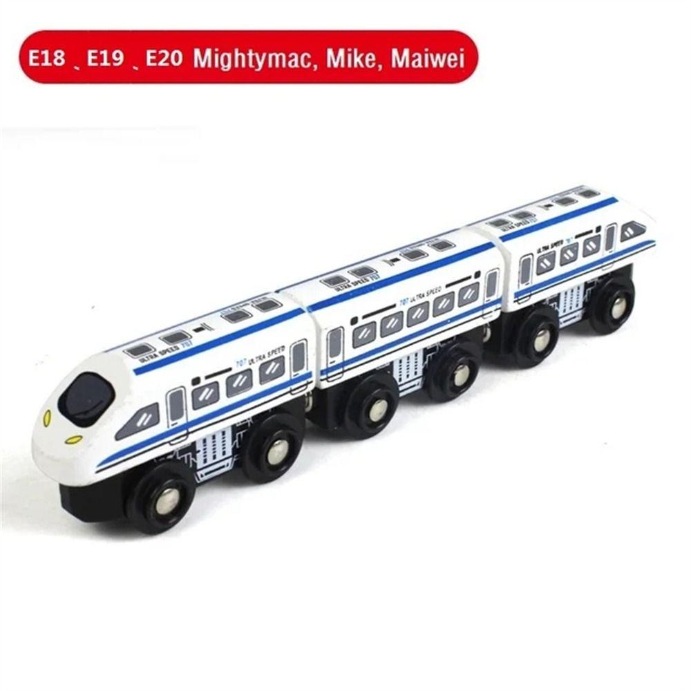 Locomotive Railway Tracks Train Wooden Track Trains Car Magnetic Train Toys Educational Toys