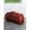 Leather Duffle Bag, Travel Duffle Bag, Personalized Unisex Overnight Weekend Bag, Gym Bag, Best Gift, Custom Cabin Luggage