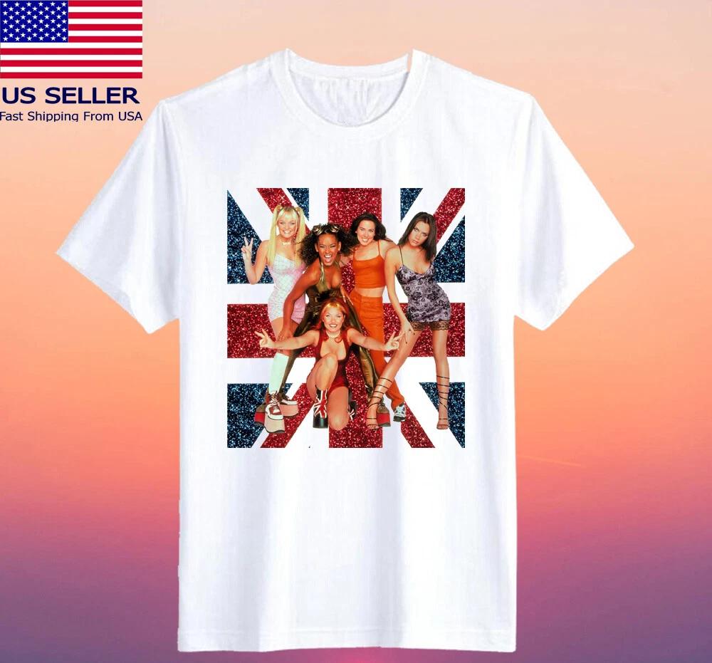 Spice Girl Personels Men s White Size S-5XL M