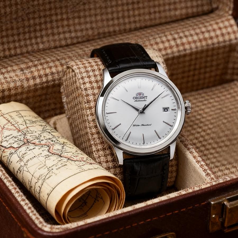 Retro-Blasen-Spiegel transparent einfacher Stil Uhr vollautomatische mechanische Herrenuhr RA-AC0M03S10B