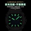 Diamond-Encrusted Men'S Watch Double Calendar Fashion Quartz Watch