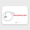 3m Pt100 Temperature Sensor 3 Wire Stainless Steel K Type Thermocouple Fast Response Temperature Sensor Probe Measurement