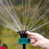 1 Stück 360 Grad Automatische Gartenregner Bewässerung Rasen Drehbare Düse Rotierendes Wassersprinkler-System Gartenzubehör Spr