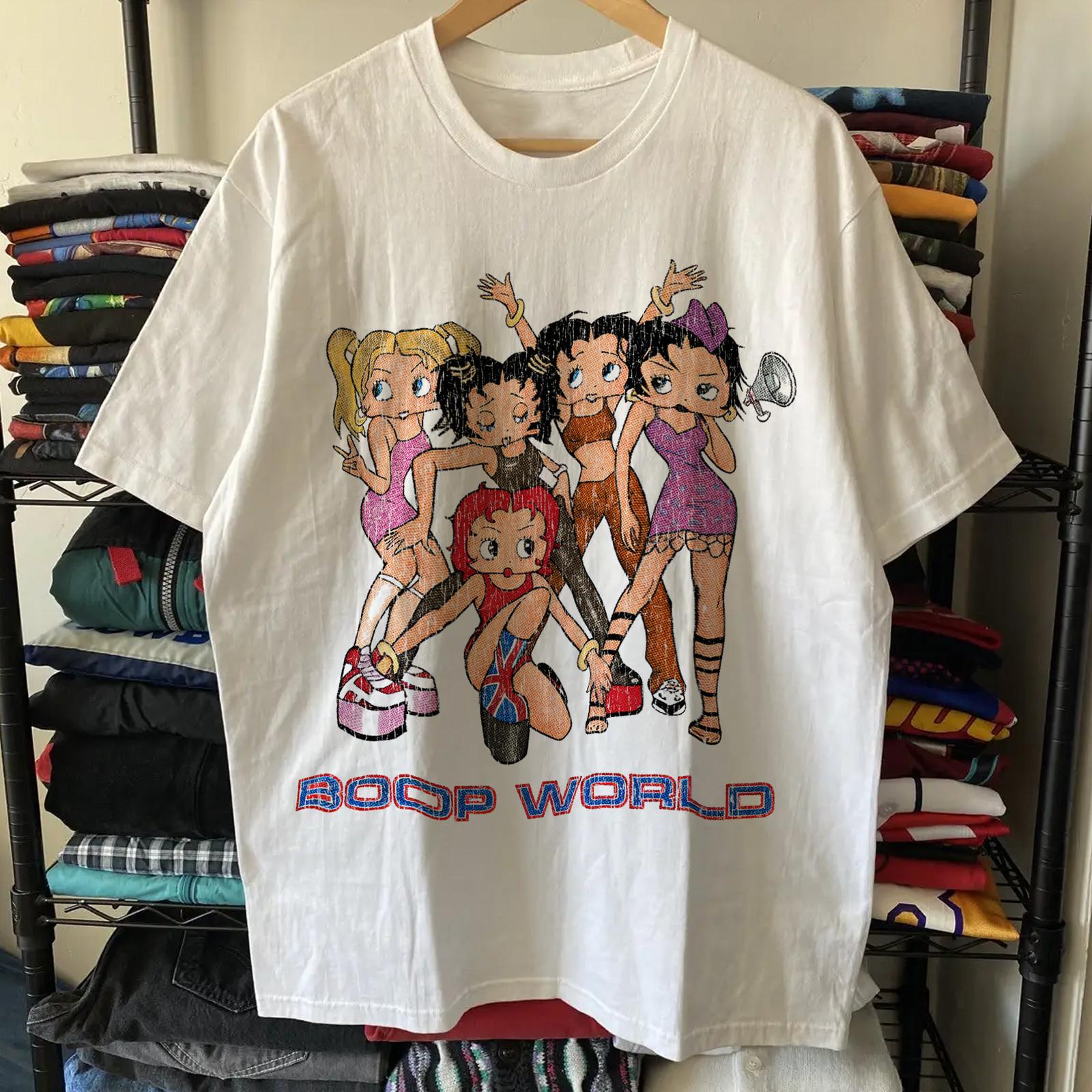 1998 Boop World Washed T-Shirt White M M