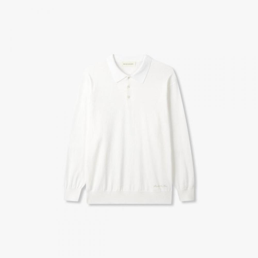 LOng Sleeve CottOn Polo Knit Man On The boOn 4715113008 S