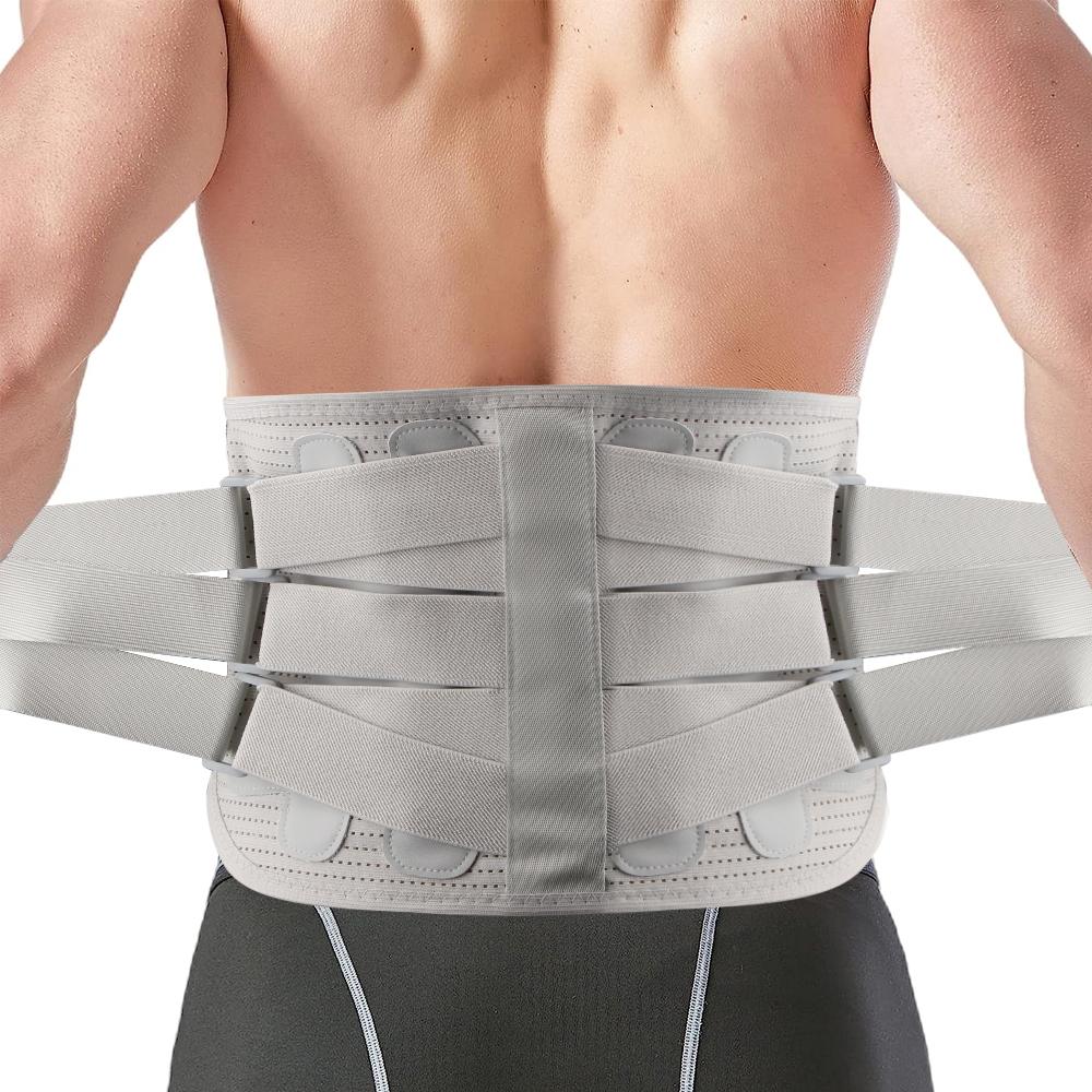 

1 шт., спортивный бандаж для спины, облегчение боли в пояснице, пояс для поддержки спины для женщин и мужчин, грыжа межпозвоночного диска, радикулит, поддержка нижней части спины XL