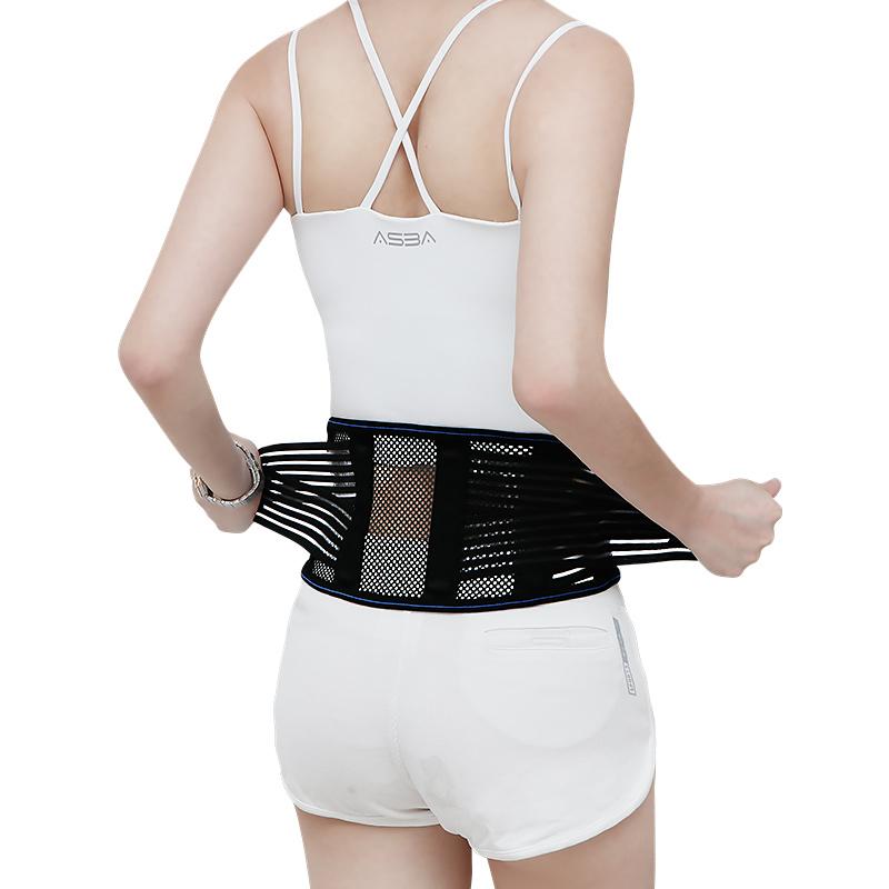 Medical Lumbar Brace with Breathable Steel Plate Support Protective Belt for Back Pain Relief and Rehabilitation