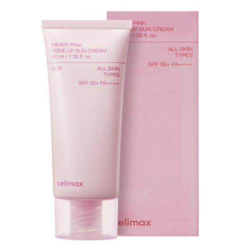 celimax Heart Pink Tone-Up Sun Cream SPF50+ PA++++ 40ml 1pcs