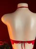Red Transparent Sex Lingerie Women Super  Erotic Underwear Crotchless Deep V-neck Lace Teddies Bodysuit Sexy Outfits For Xx18