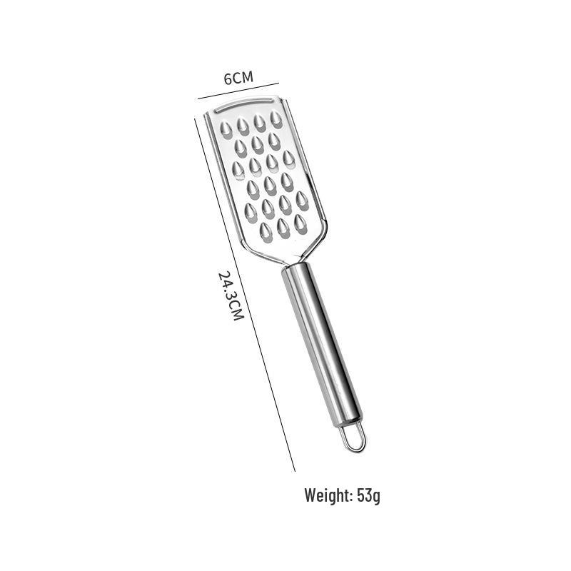 Bow-Shaped Multifunctional Stainless Steel Grater for Cheese, Vegetables, Radishes, and Ginger.