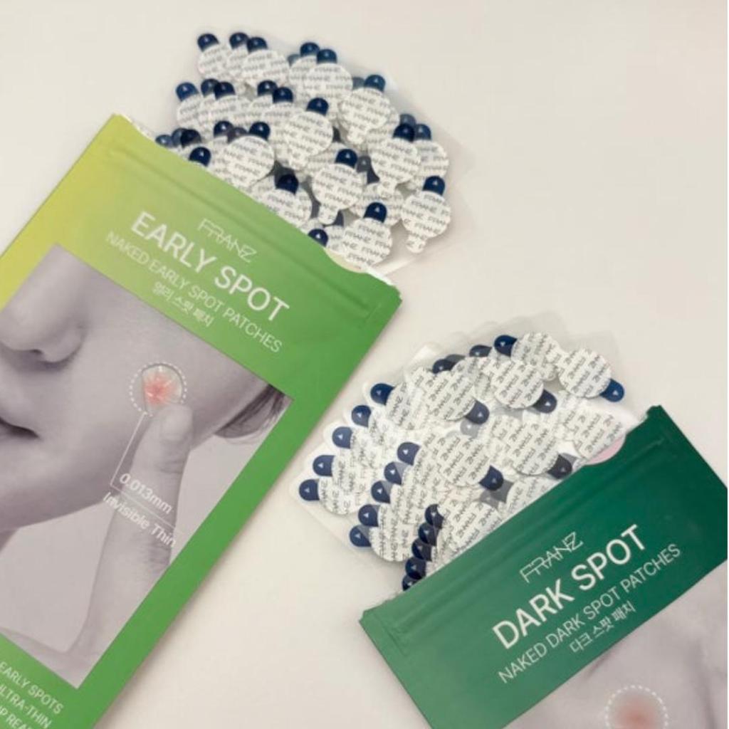 [FRANZ] Cerotti Spot Acne Nudi 72pz 3 tipi - Precoce / Attivo / Scuro