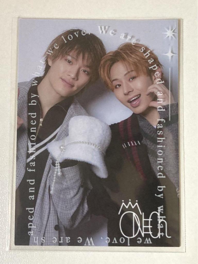 [USED] ONE N' ONLY Dog Kenshin Uemura and Eikyu Yamashita Trading Card