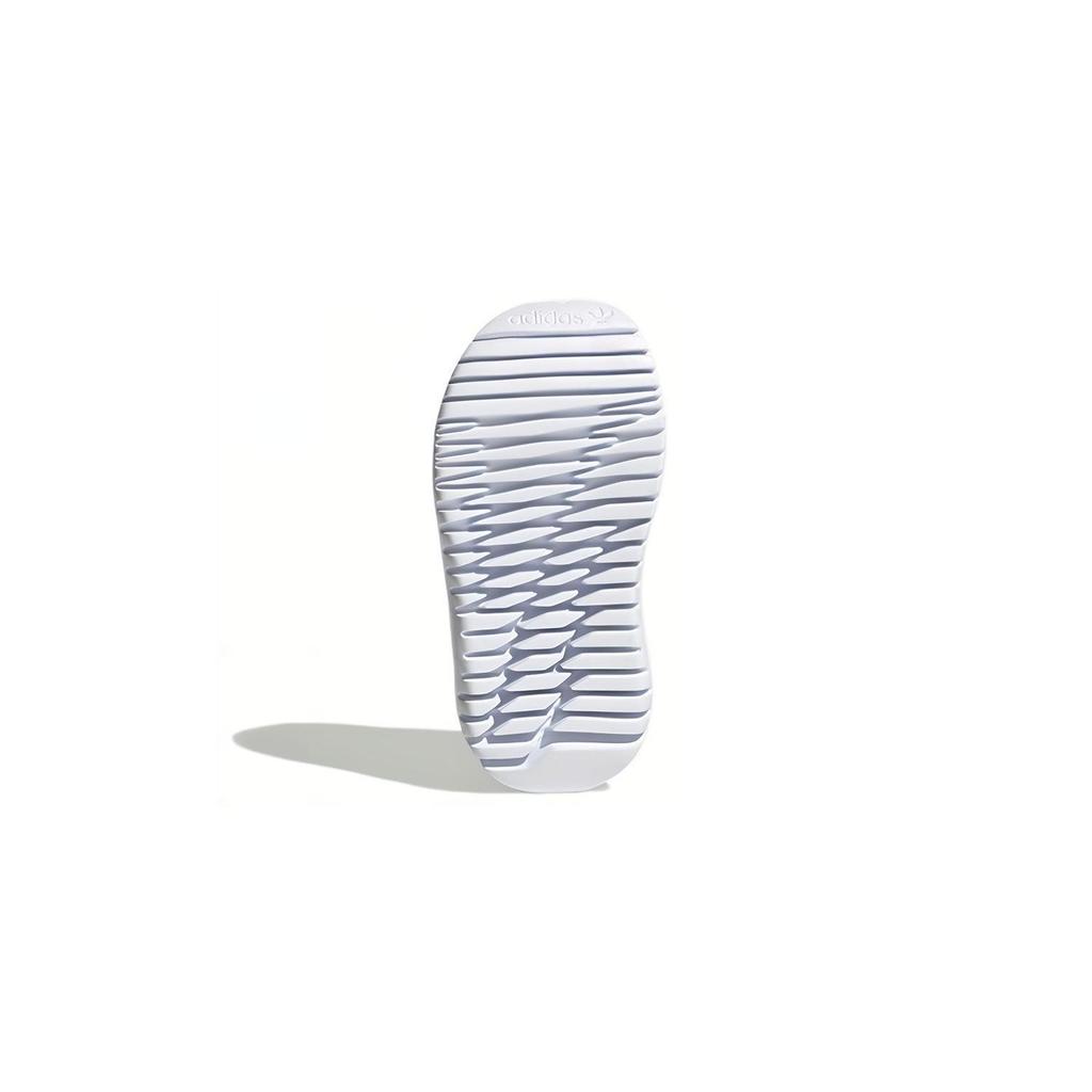adidas Flex Infant White Glow Blue Baby Sneakers Black Cloud-White Grey-Two FX5328