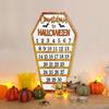 Exquisite Halloween Theme Countdown Calendar Ornament Holiday Decor Desktop Decoration Indoor