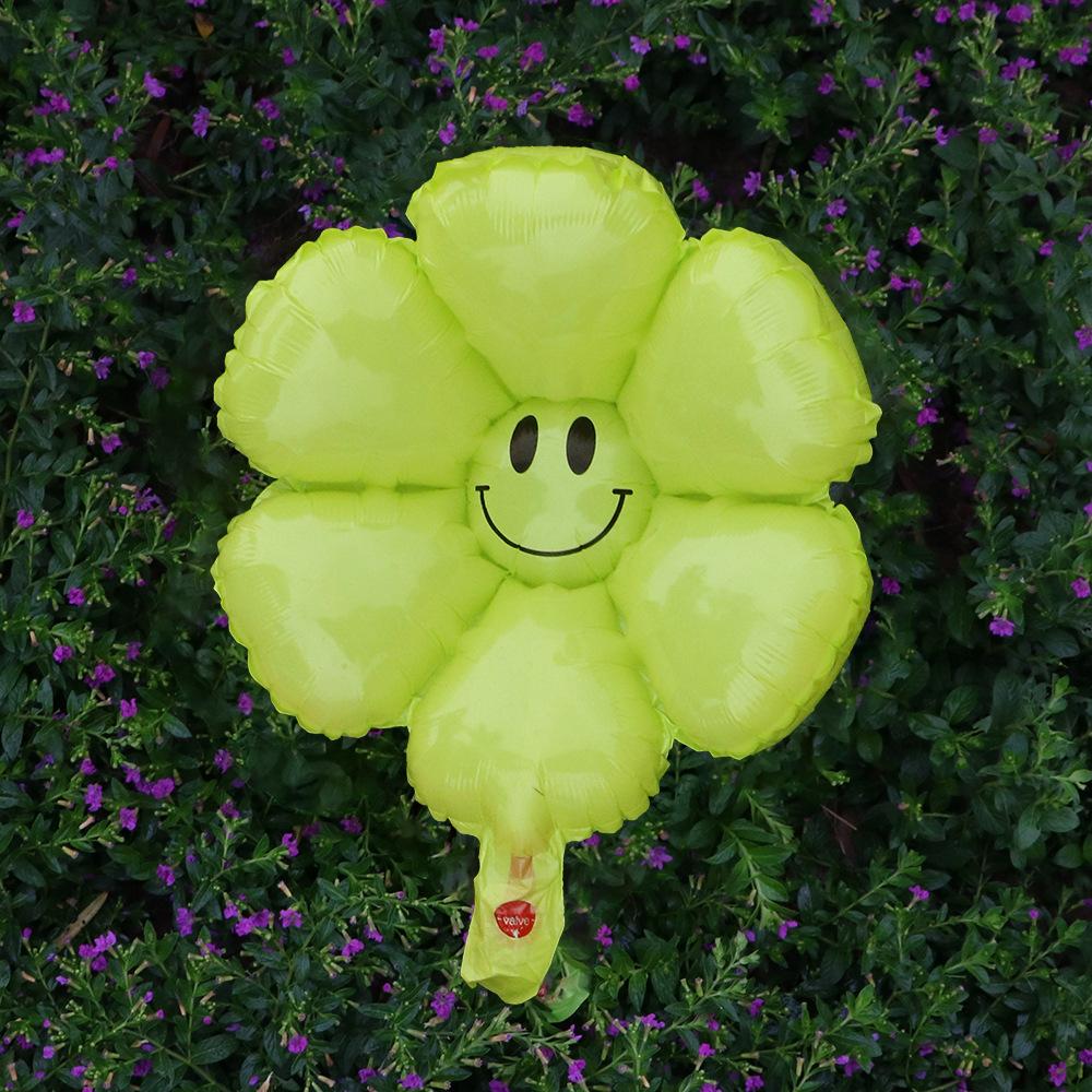 Wind White Little Daisy Balloon Egg Flower Chrysanthemum Birthday Arrangement Smiley Face Sun Flower Balloon