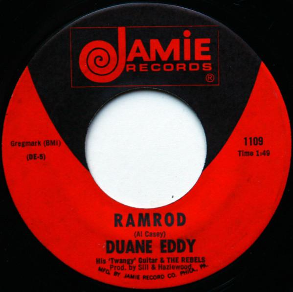 

7-дюймовая пластинка DUANE EDDY THE REBELS Ramrod The Walker 1109 Jamie US Rock Б/у