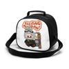 Insulated Lunch Bag  Portable Cooler Tote with Zipper, Cartoon Design