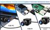 ELPCAM USB-kamera 4K 120fps 1080P Høyhastighets golfsvingkamera 12 megapiksel USB-webkamera med 3X manuell optisk zoomlinse PC-kamera Plug and Play Live