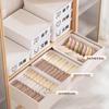 3-Piece Wardrobe Underwear Storage Box Set