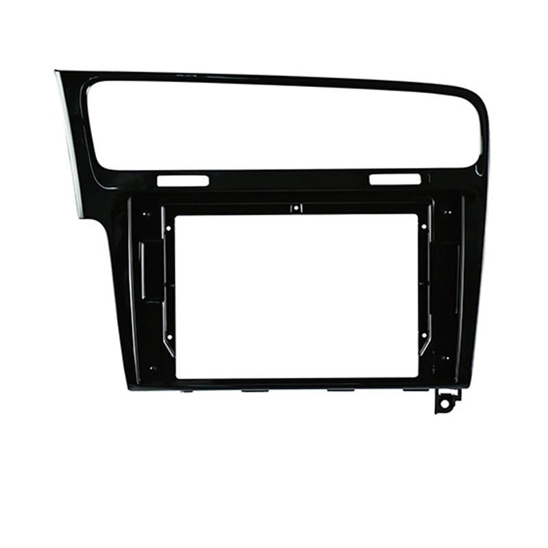 Car Radio Frame Kit For Volkswagen Golf 7 LHD 2013 2014 2015 2016 2017 Auto Stereo Install Dash Panel Fascia Bezel Faceplate