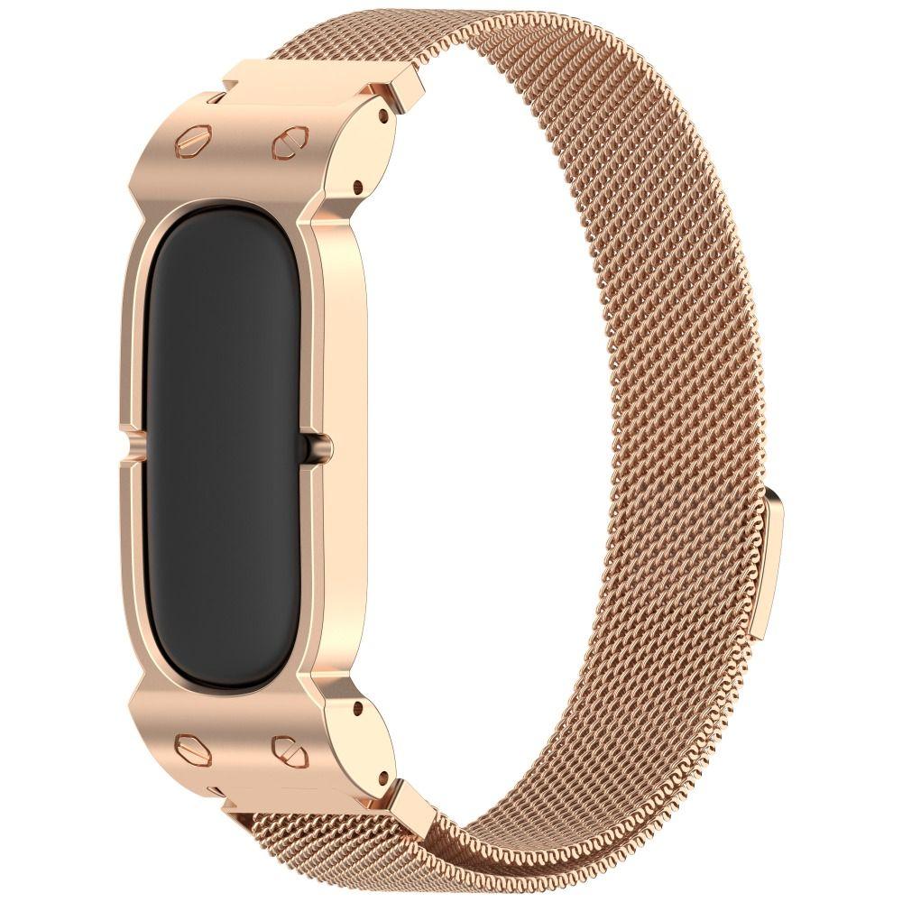 Kovový řemínek z nerezové oceli s magnetickým zapínáním pro chytré hodinky Google Fitbit Air