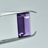 CERTIFIED Emerald Cut Unheated Loose Gemstone 5.30 Ct Stunning Purple Tanzanite SU-539