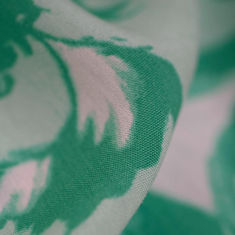 Frauen Sommer Urlaub Hohe Taille Kurzarm Bohemian Floral Langes Kleid