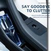 Automotive Door Storage Organizers Spacious 1.5L Capacity For Essential Organization No Tools Needed Slip Proof Design