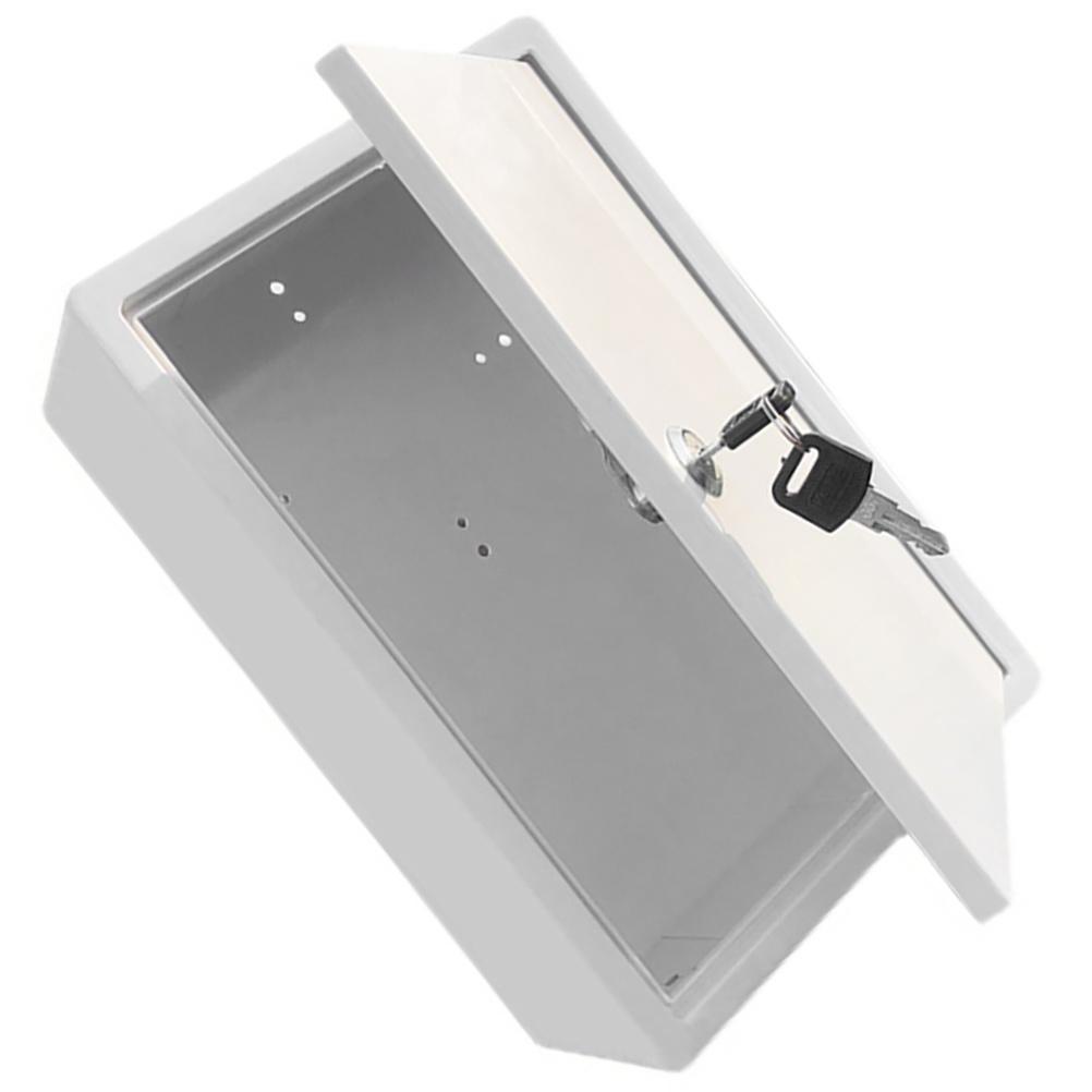 Wall Mounted Outdoor Iron Sheet Milk Delivery Box for Front Door Universal Household Mailbox Decorative Milk Bottle Box for Home