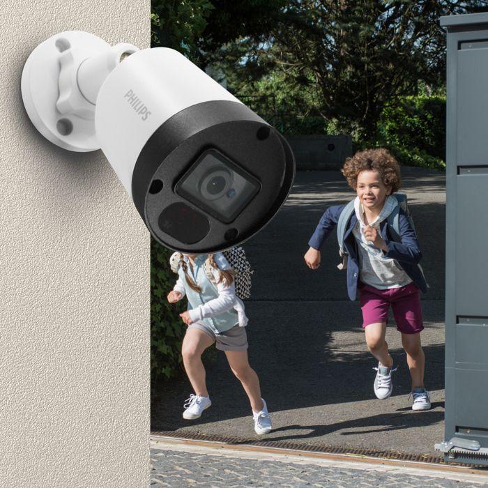 Caméra de surveillance filaire intérieure ou extérieure compatible gamme Philips WelcomeEye - WelcomeEye Cam - Philips - 531007