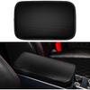 Amiss Car Center Console Pad, Universal Waterproof Car Armrest Seat Box Cover, Car Interior Accessories, Carbon Fiber PU Leather Auto Armrest Cover