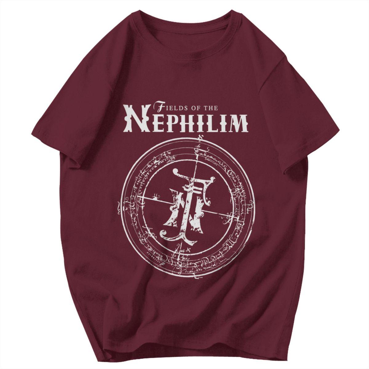 

Men T Shirt Fields Of The Nephilim Dawnrazor Fans Gifts Idea Y2K Graphic Crewneck Unisex Clothes T Shirts L