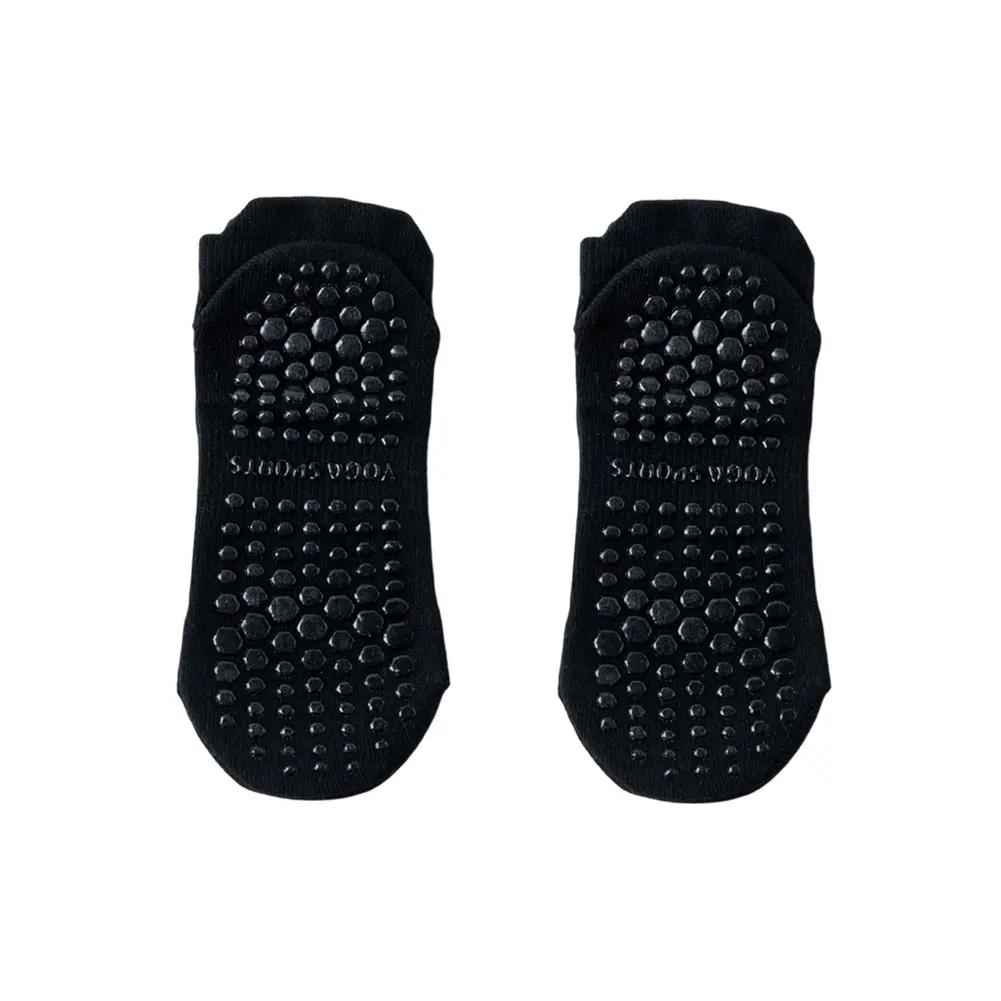1 Pair Women Low Cut Socks Fitness Dance Yoga Socks Mesh Breathable Anti-Slip Floor Pilates Socks Professional Sprots Supplies