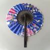 Bamboo Craft Dance Fan Rotatable Handheld Fan Home Decoration Round Folding Fan  Hanfu Accessories