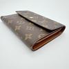 LOUIS VUITTON Monogram Porto Tresor Etuis Tri-fold wallet Monogram canvas M61202 Used