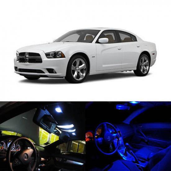 4 x LED Full Interior Lights Package Deal For 2011 and up Dodge Charger