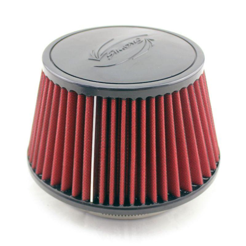 Universal High Flow Cone Air Filter Red Blue 115mm 4.5inch Washable Reusable Cold Air Intake Filter for Car Engine Air Inlet