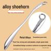 Premium Aluminum Alloy Long-Handle Shoehorn for Seniors with Gift Box