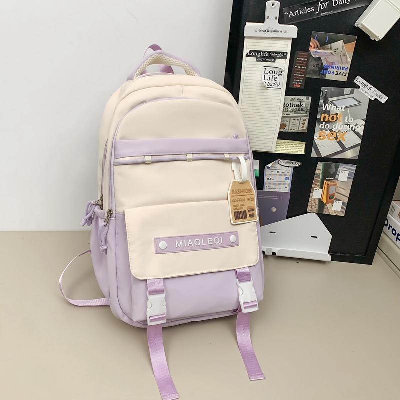 Elevi ghiozdan de clasa a treia până la a șasea Rucsac de mare capacitate pentru femei Rucsac în stil colegiu pentru elevii de gimnaziu