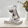 Creative Tissue Box French Bulldog Desktop Storage Box Modern Decor Tissue Paper Case Kitchen