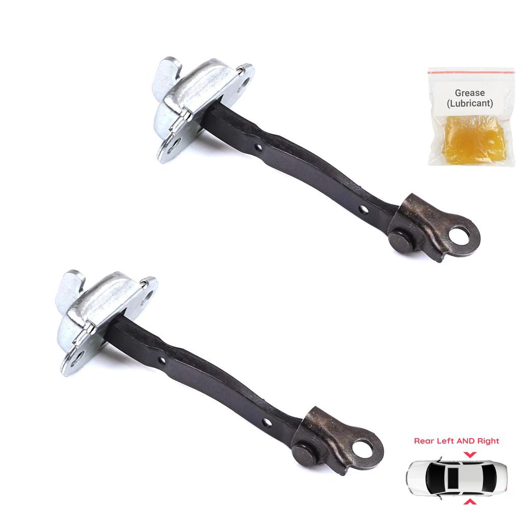 BDP1371-1 2 Pieces Rear Door Stop Check Assy Limiter Strap for Toyota Yaris Vitz MK3 P13 2015-2020 Vios P15 Verso S P12 Facelift 686300D230