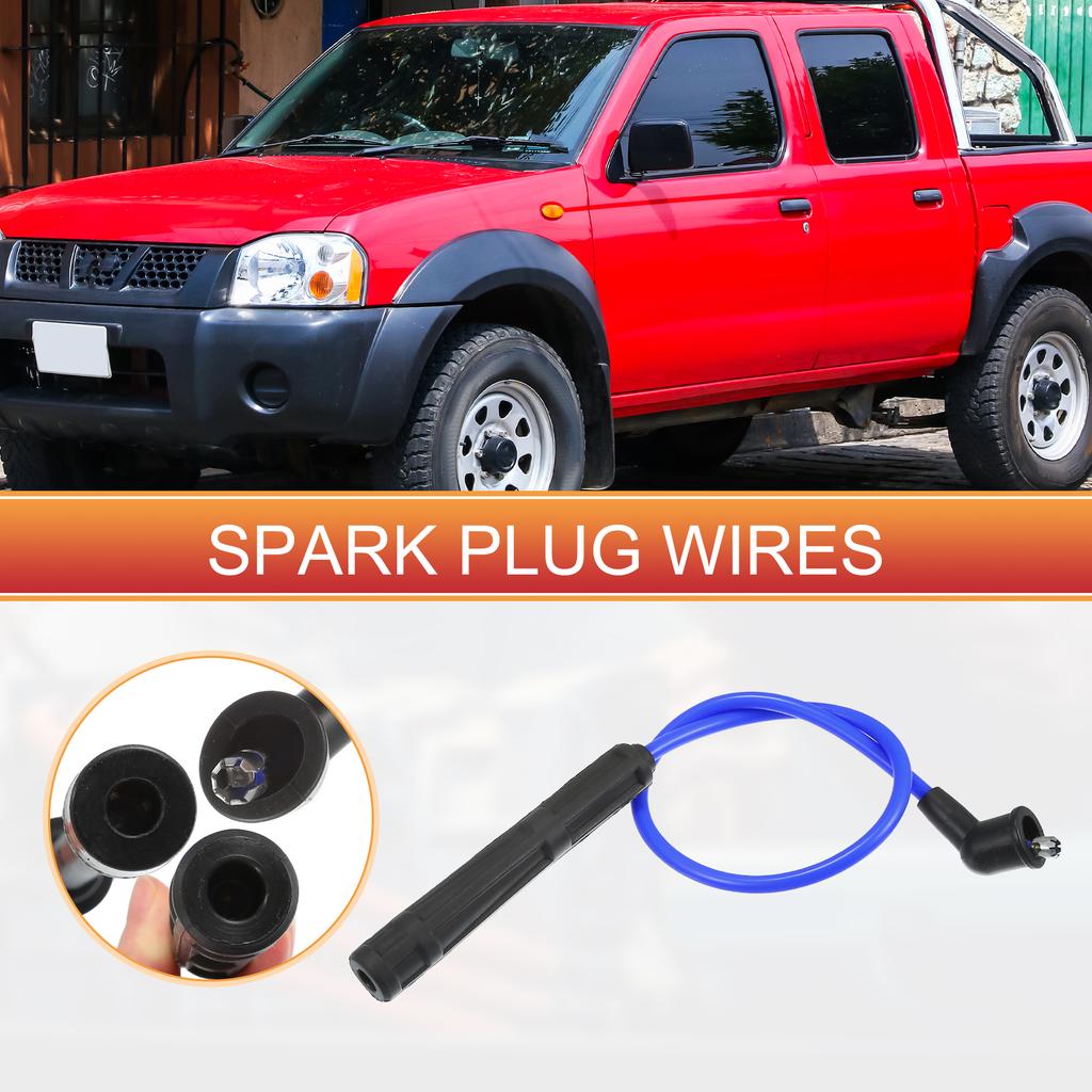 UXCELL 6pcs Spark Plug Wire Ignition Coil Cable No.224500W025 for Nissan Frontier 3.3L